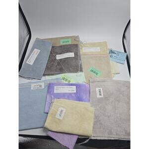 14 Count Aida Cloth Mixed Colors Size Cross Stitch Embroidery Some Hand Dyed